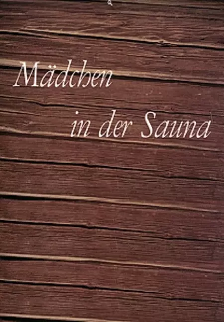 Mädchen in der Sauna