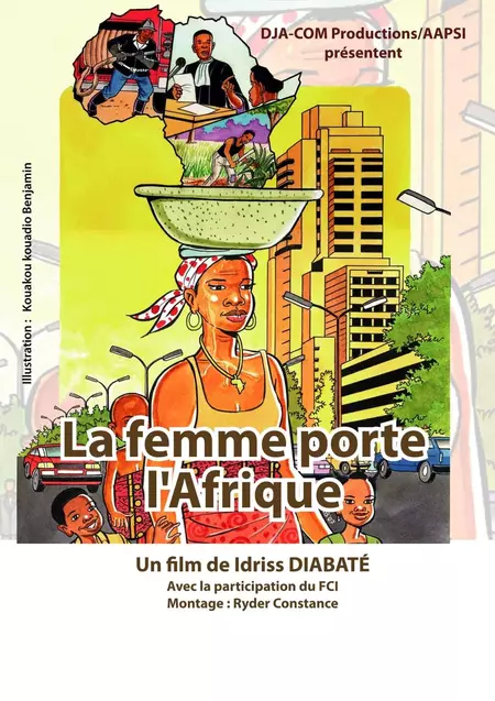 La femme porte l'Afrique