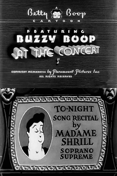 Buzzy Boop at the Concert