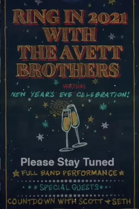 The Avett Brothers LIVE New Year's Eve Virtual Celebration