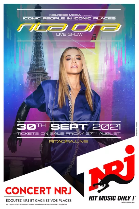 Rita Ora: At the Eiffel Tower