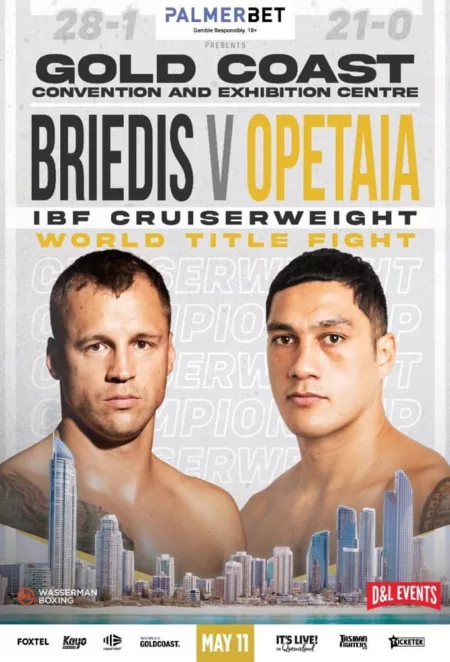 Mairis Briedis vs. Jai Opetaia