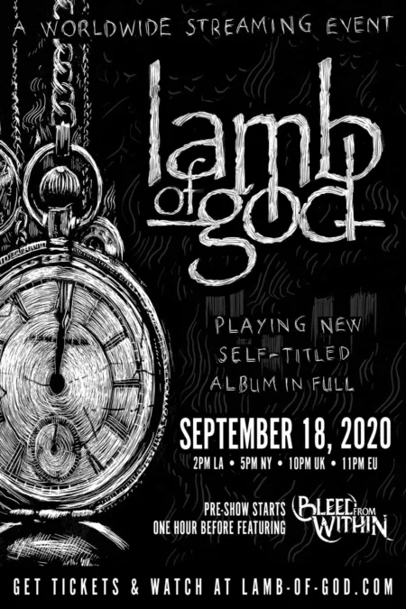 Lamb of God - Self Titled Live Stream