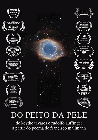 do peito da pele