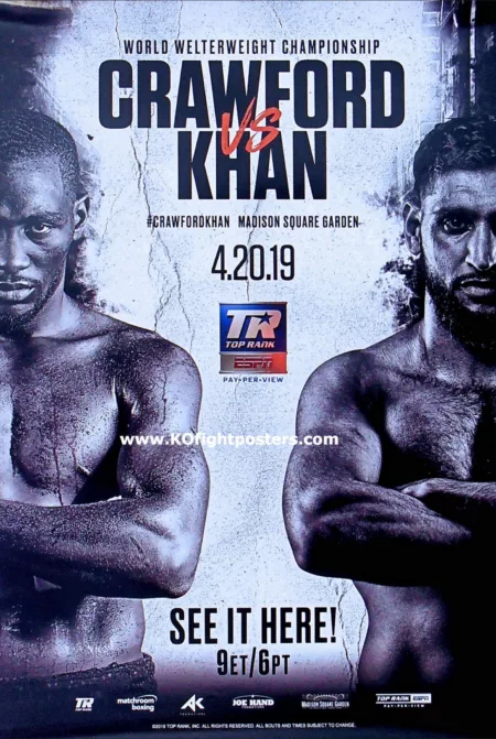 Terence Crawford vs. Amir Khan