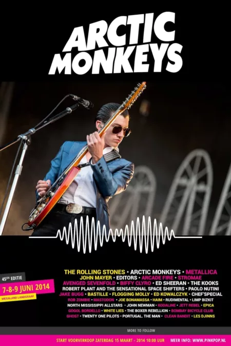 Arctic Monkeys Live at Pinkpop Festival 2014