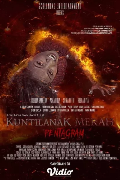 Kuntilanak Merah Pentagram