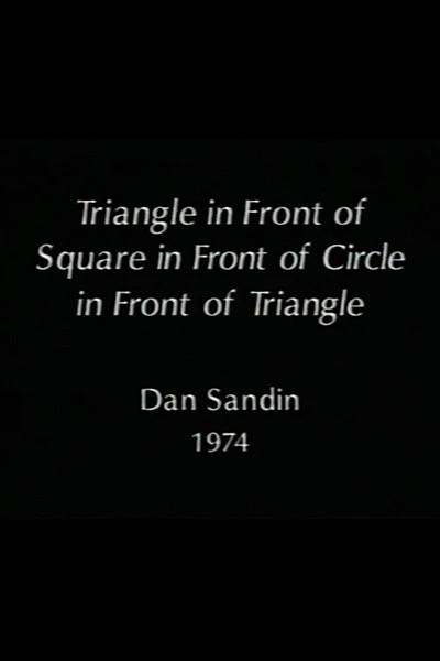 Triangle in Front of Square in Front of Circle in Front of Triangle