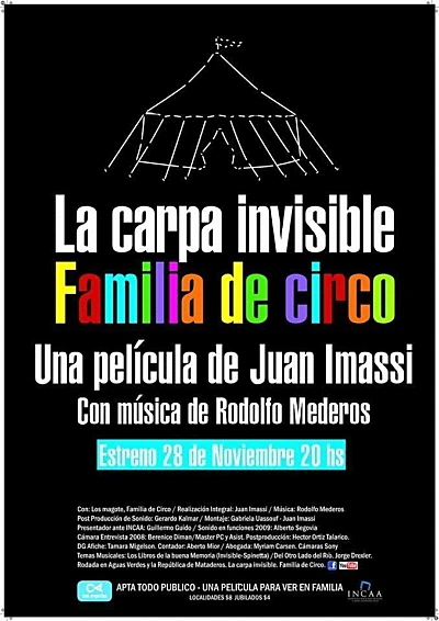 La carpa invisible. Familia de circo