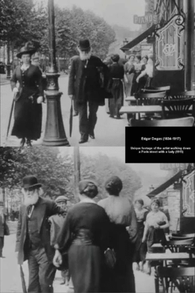 Edgar Degas Filmed Walking Down a Paris Street