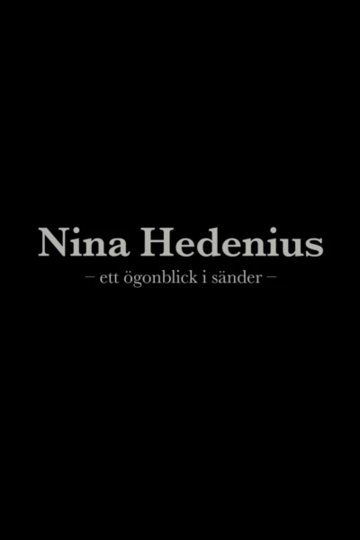 Nina Hedenius - ett ögonblick i sänder