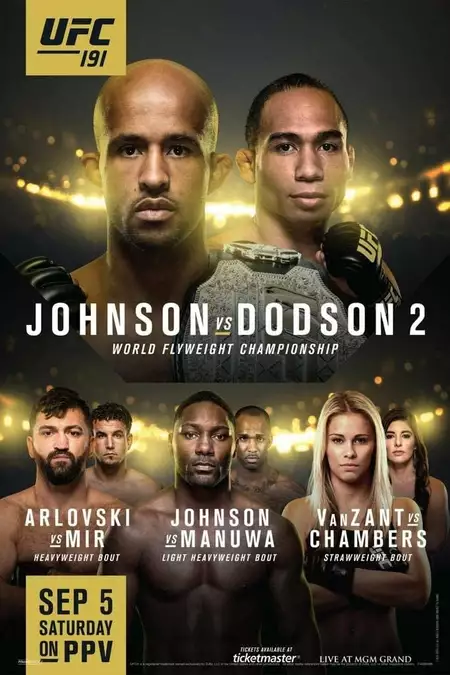 UFC 191: Johnson vs. Dodson 2
