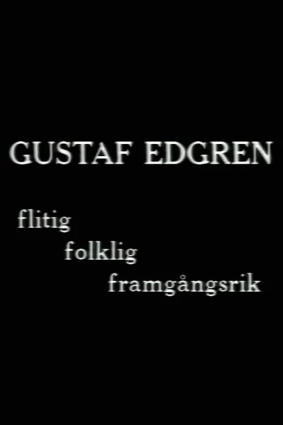 Gustaf Edgren - flitig, folklig, framgångsrik filmregissör