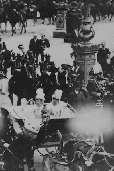 Arrival of the Queen at the Palace, Amsterdam, Sept 6th (Coronation of Wilhelmina)