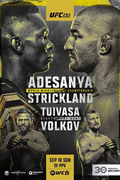 UFC 293: Adesanya vs. Strickland