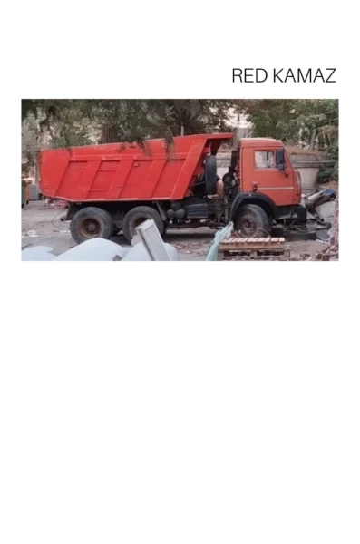 KAMAZ is red