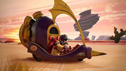 Dastardly & Muttley in 'Press the Red Button'
