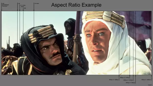 The Changing Shape of Cinema: The History of Aspect Ratio