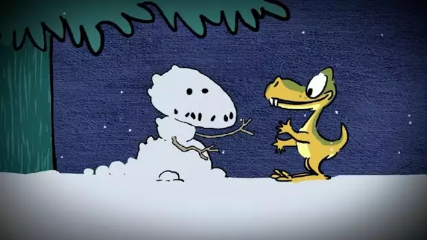 Snow Dinosaur