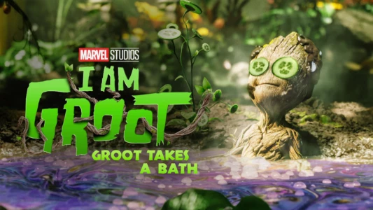 Groot se da un baño