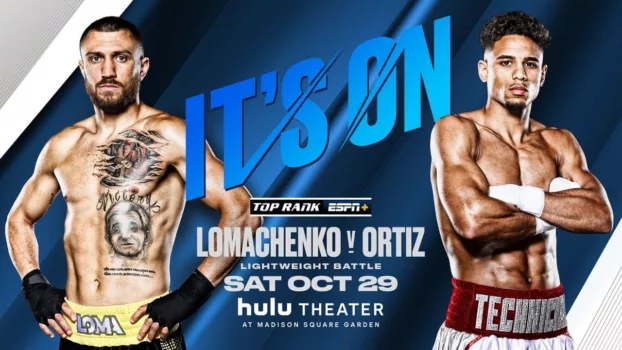 Vasyl Lomachenko vs. Jamaine Ortiz