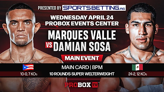 Marques Valle vs. Damian Sosa