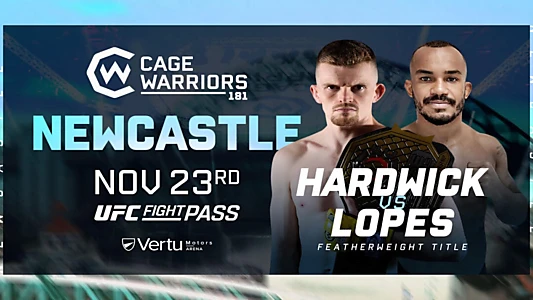 Cage Warriors 181: Newcastle