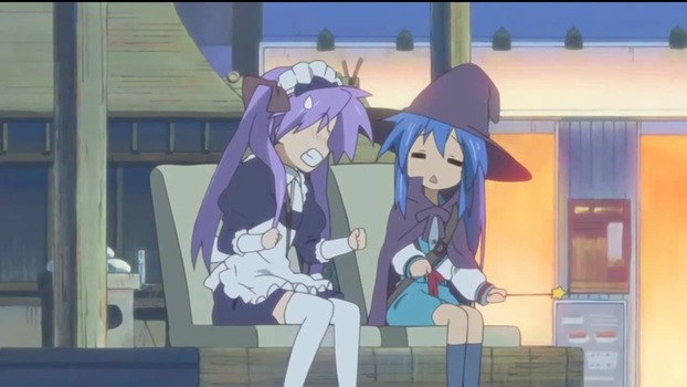 Lucky Star Original Na Visual To Animation 2008 Movie Where