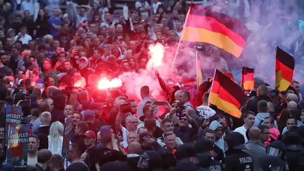 Clash in Chemnitz