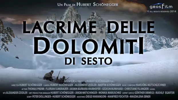 Tears of the Sexten Dolomites