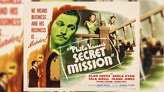 Philo Vance's Secret Mission