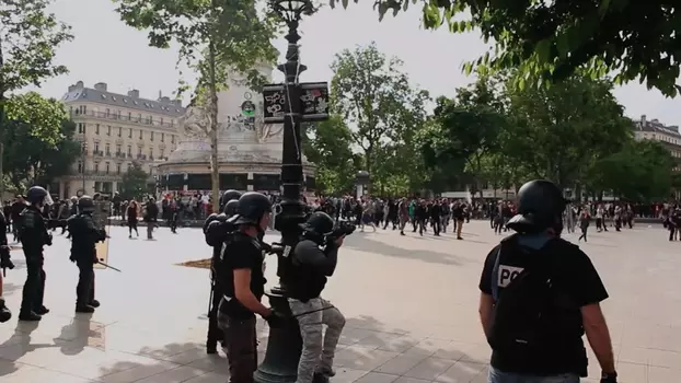 Place de la République, printemps 2016