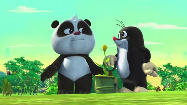 The Little Mole and Panda