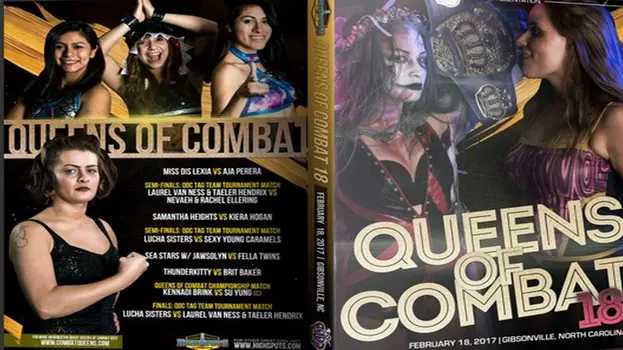 Watch Queens Of Combat QOC 18 Trailer