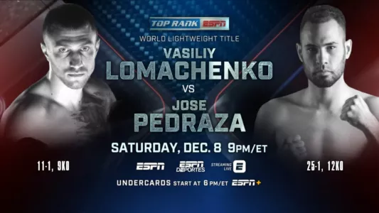 Watch Vasyl Lomachenko vs. Jose Pedraza Trailer