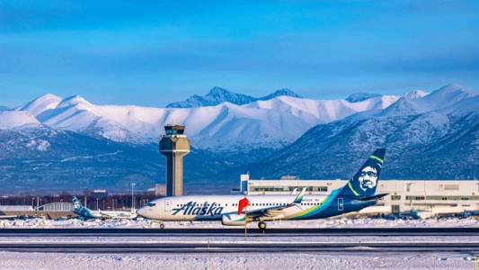 Ice Airport Alaska