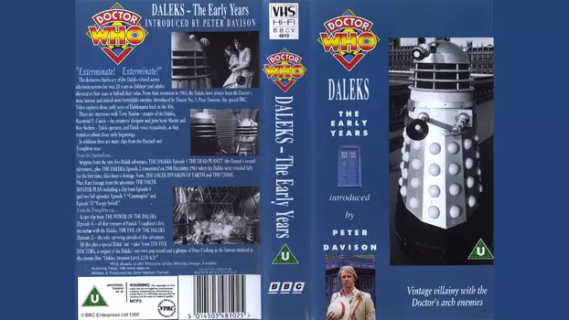 Doctor Who: Daleks - The Early Years