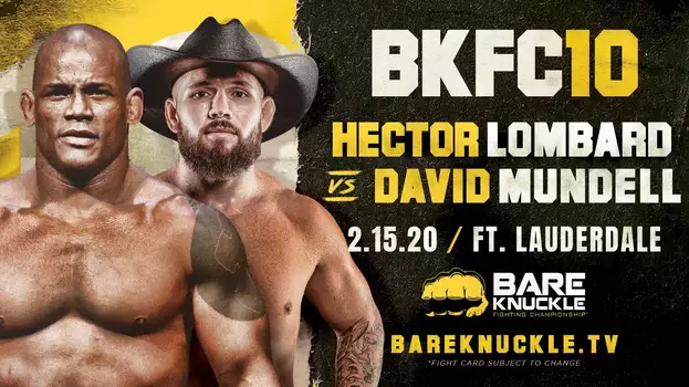 Bare Knuckle Fighting Championship 10