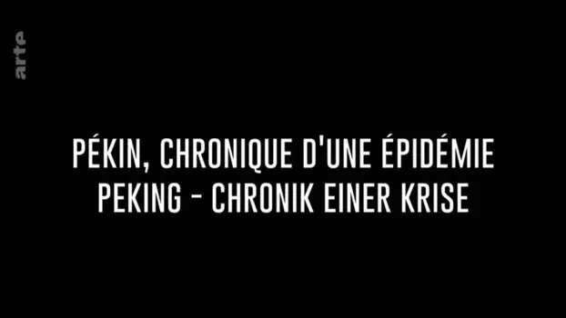 Pékin, chronique d'une épidémie