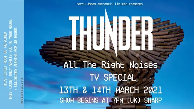 Thunder All The Right Noises TV Special