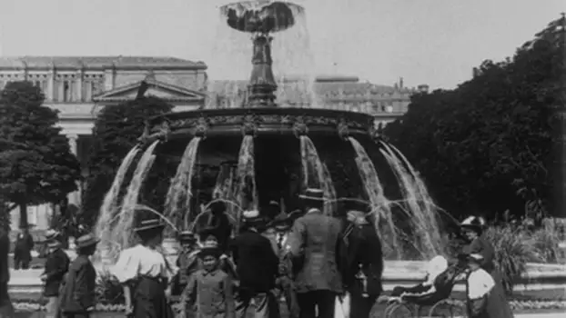 Fontaine sur le Schlossplatz