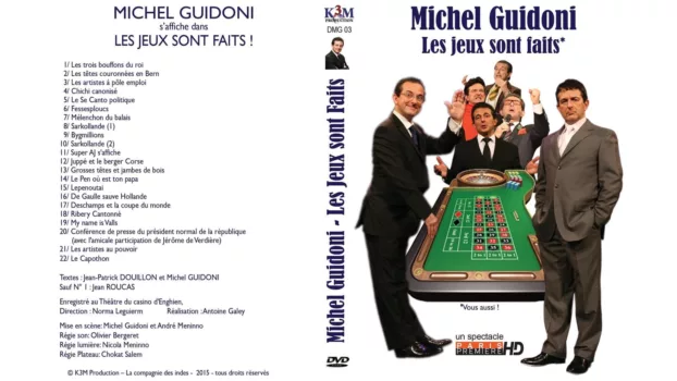 Michel Guidoni - Les jeux sont faits