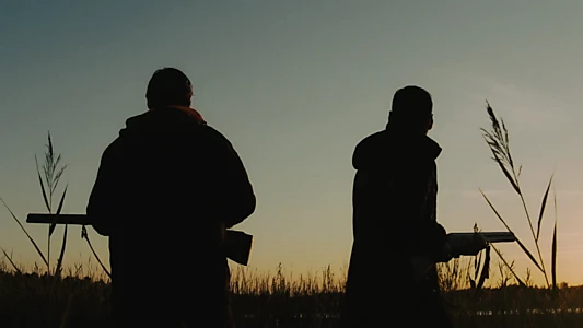 Hunters on a White Field