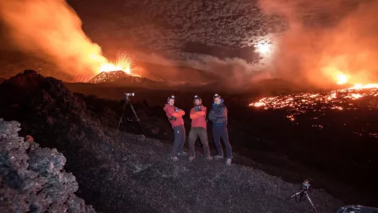 Chasseurs de volcans