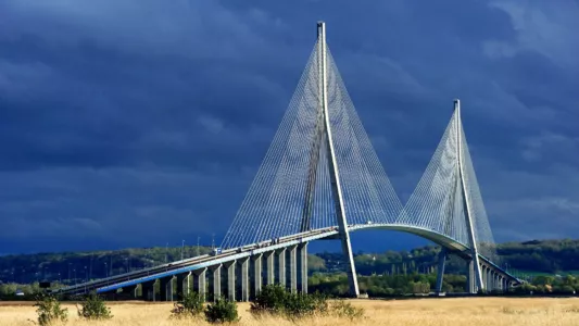 Le Pont de Normandie, un chantier hors norme