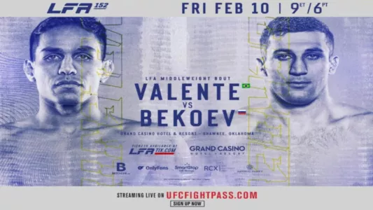 LFA 152: Valente vs. Bekoev