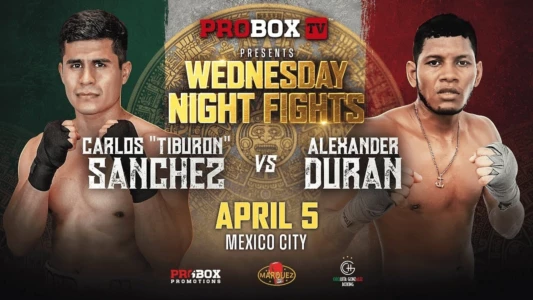 Carlos Sanchez vs. Alexander Duran