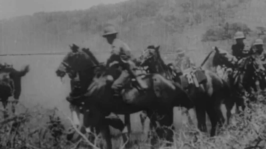 A Skirmish with the Boers Near Kimberley by a Troop of Cavalry Scouts