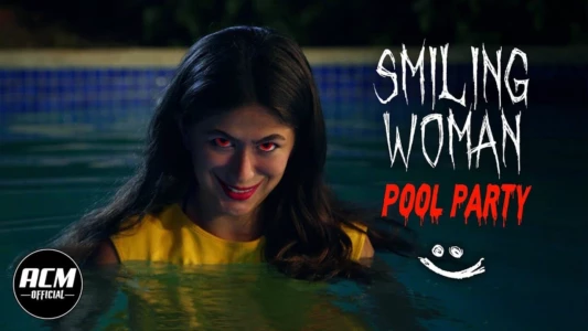 Smiling Woman Pool Party