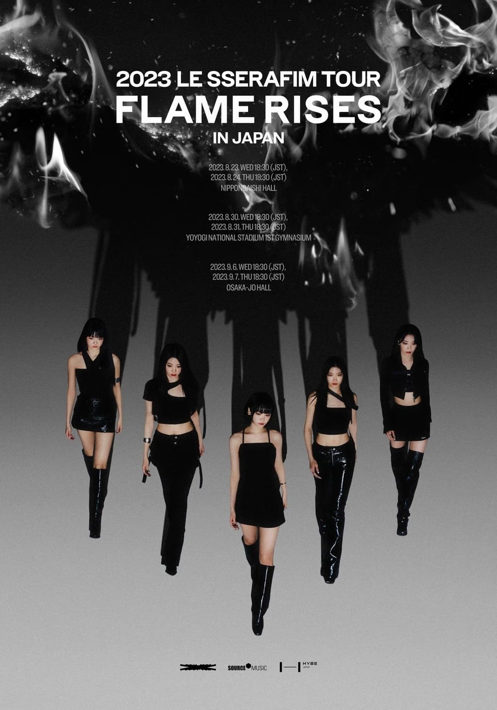 2023 LE SSERAFIM TOUR 'FLAME RISES' IN JAPAN